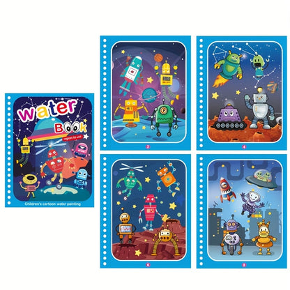 1pc Reusable Coloring Book Drawing Book Painting Drawing Toys Toys For Christmas Halloween Gifts Easter Gift