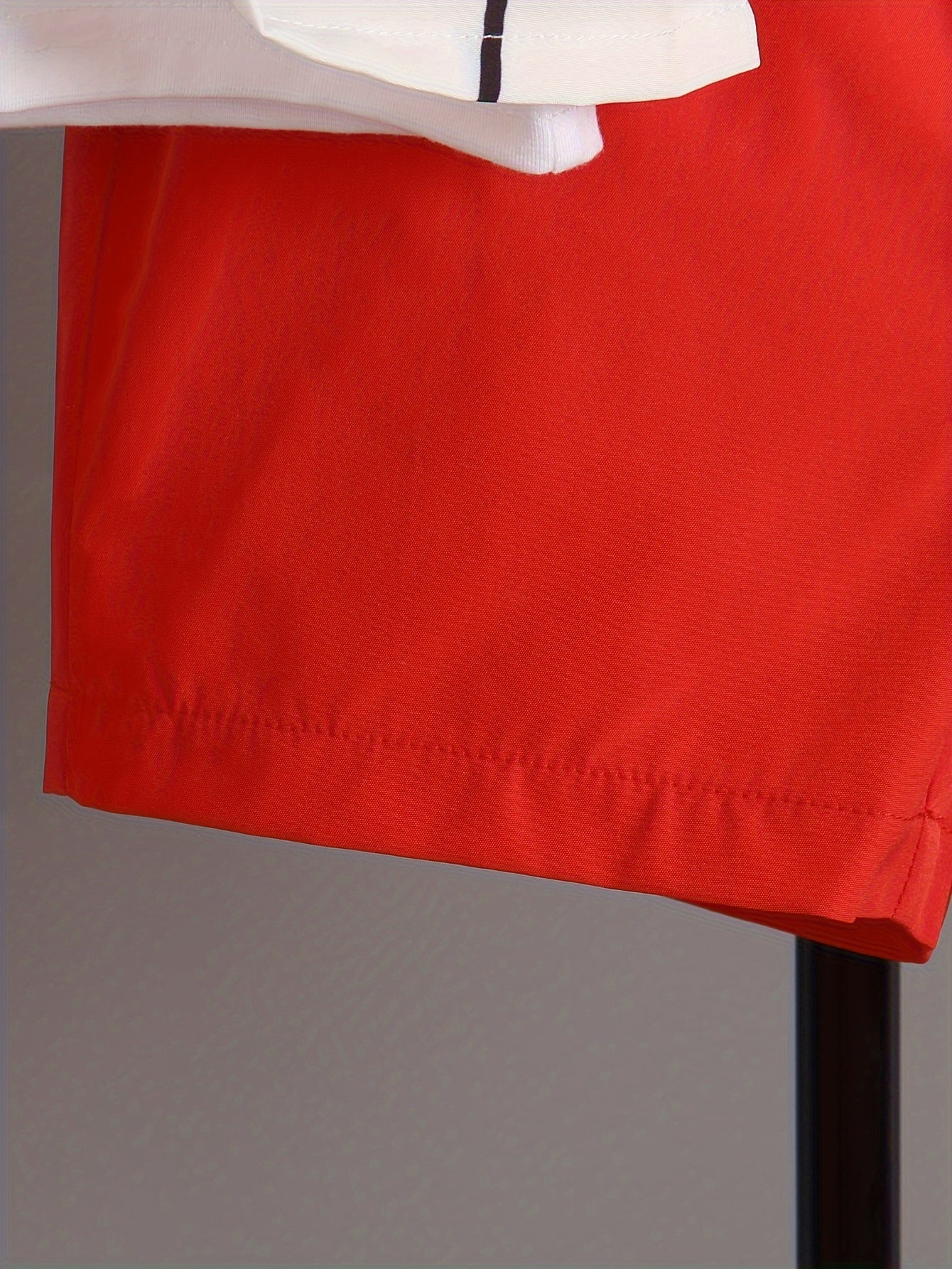 Boys' Summer Fashion Street Shirt Three-piece Set Only Selling Hats, Shirts and Shorts, Perfect for Outdoor