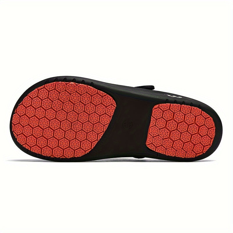 Sapatos de chef para homem profissionais, impermeáveis ​​e resistentes ao óleo, com recortes vazados, confortáveis, antiderrapantes, duráveis ​​e anti-odores, em EVA, ideais para uso diário.