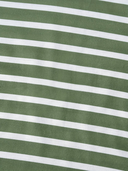 5pcs Solid Color & Striped Round Neck T-shirt Tees Tops Casual Soft Comfortable, Boys And Girls Summer Clothes