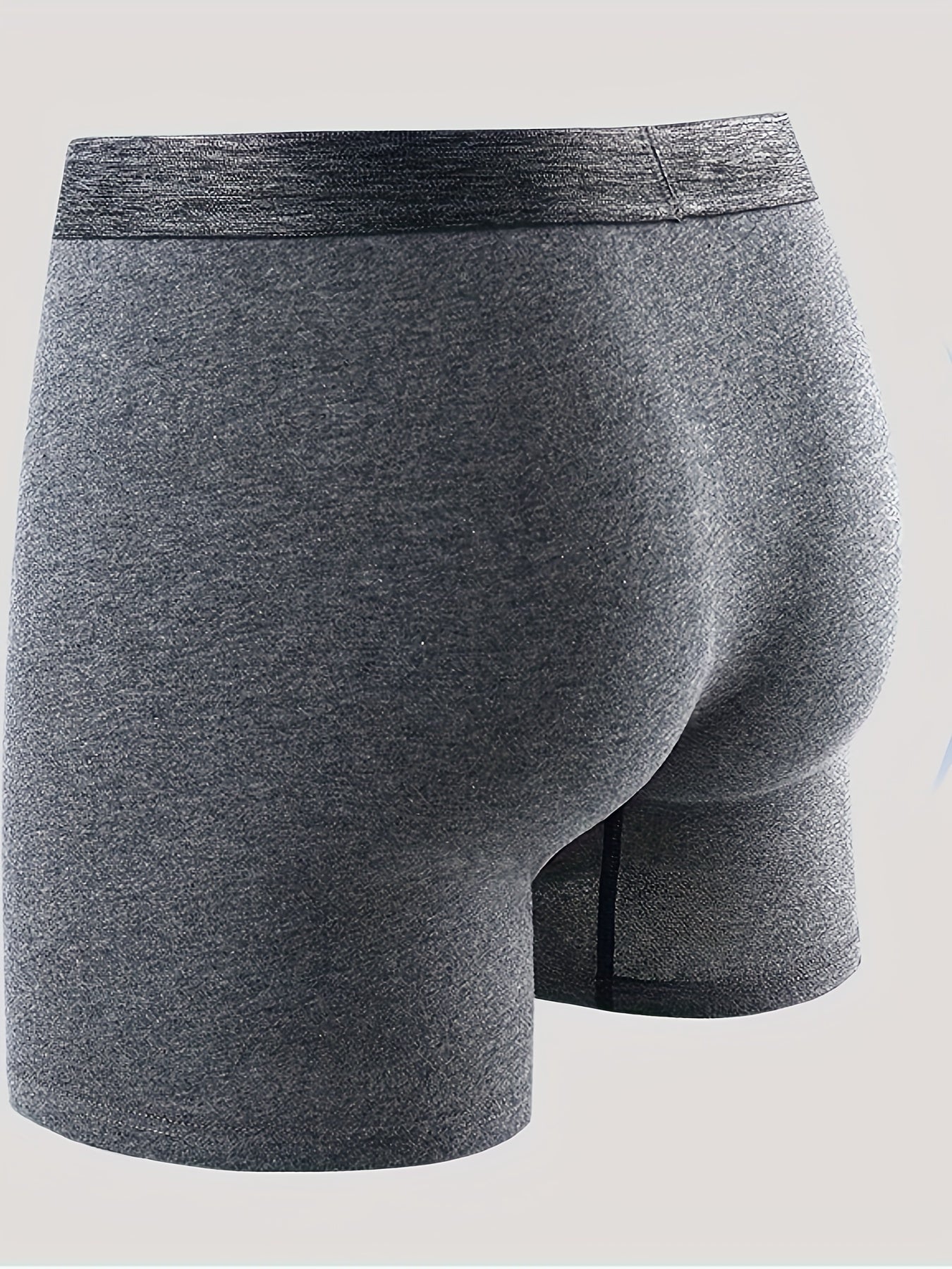 4 pairs of cotton lengthened Men's underwear anti-wear legs comfortable breathable not easy to strangle sports boxer boxer underwear, Boxers for Men Plus Size, Long Leg Underwear for Men, Boxer Shorts for Men, Athletic, Daily