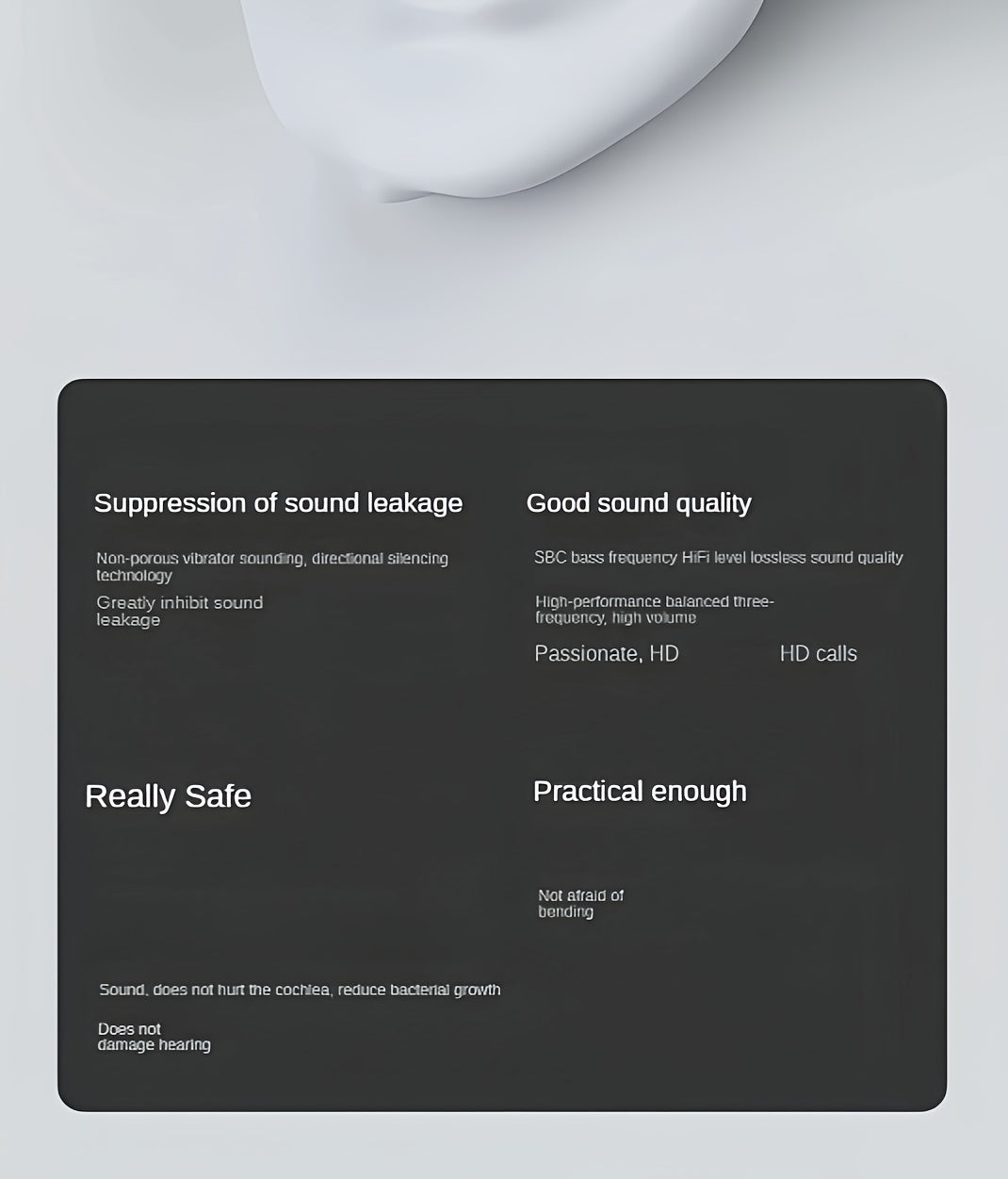 Lenovo X4 5.3 Chip + Low Power - Tech Enthusiasts - Daily Use - 2025 Popular Bone Conduction Wireless Bluetooth headphones