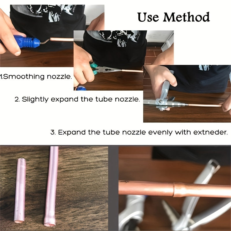 Air Conditioning Tools Repair Tools Manual Expansion Pipe New Copper Tube Expansion Pipe Machine Copper Pipe Manual Expansion Tools Pipe Forging Tools Air Conditioning Installation And Maintenance Repair Copper Tube Expander