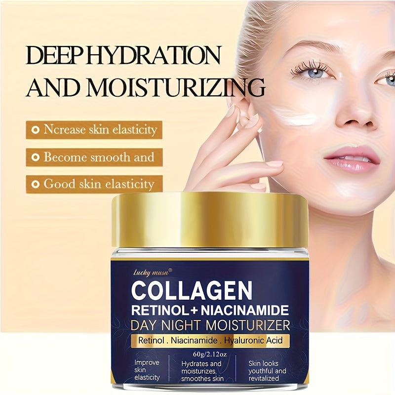 Lucky Musn Collagen Retinol Niacinamide Day and Night Moisturizer