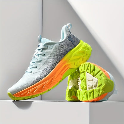 Unisex High-Performance Sports Shoes, on Large Sizes, MD Soft Sole, Breathable Knitted Mesh Upper, Flexible Fabric Lining, Trendy Design, Lightweight Body, All-Season Wear, Elegant Sneakers For Women, Chunky High Cut Sneaker,