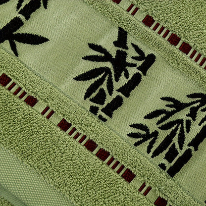 Self Bamboo Fiber Bath Towel 3pcs / 3pcs Bamboo Embroidered Bath Towel Set, Absorbent & Quick-drying Showering Towel, Super Soft & Light Beige-friendly Bathing Towel, for Home Bathroom, Ideal Bathroom Supplies 70*140cm/27.5*5