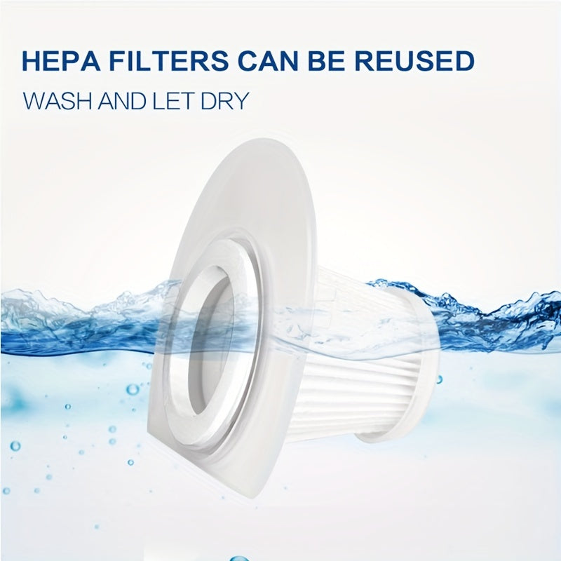 7pcs High-Power Cordless Vacuum Cleaner Set, Dual-Use for Home and Car, Strong Suction for Dust Removal and Interior Cleaning, Multi-Scene Use, Multi-Scene Vacuuming, Home And Car Cleaning, Portable Suction Cleaner, Cordless