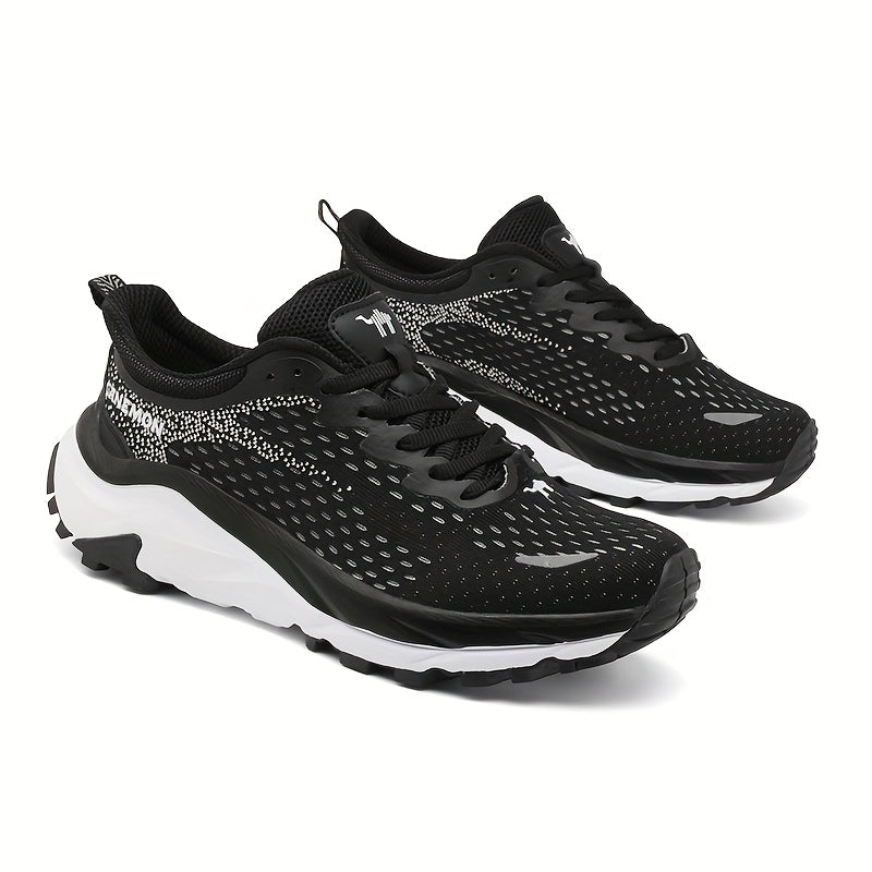 CANEMON Men's Lightweight Cushioned Running Shoes with MD Sole, Grey//Yellow Low-Top Sneakers - All-Season Comfort, Shock-Absorbing Tread Traction for Gym, Jogging, Gymnastics & Casual Wear - Breathable Sneakers, Running Shoe