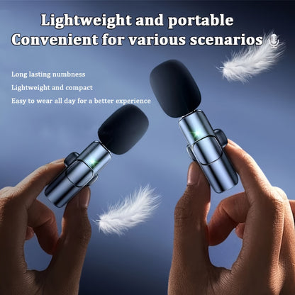 3.5mm Jack 3-in-1 Professional Wireless Lavalier Microphone with Noise Cancelling, Clear Sound, High Sensitivity, 2.4GHz Receiver, Stable Transmission - Ideal for Computers, Cameras, Laptops, Online Teaching, Conferences, Tou