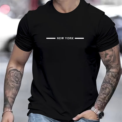 MBDMBD Men's Minimalist Dog Line Art Graphic T-Shirt - Vibrant Yellow with Black dog outline, Lightweight Summer Casual Everyday Tee for Pet Lovers - Machine Washable Apparel, Dog Tshirt, Classic Round Neck, Comfortable Fit