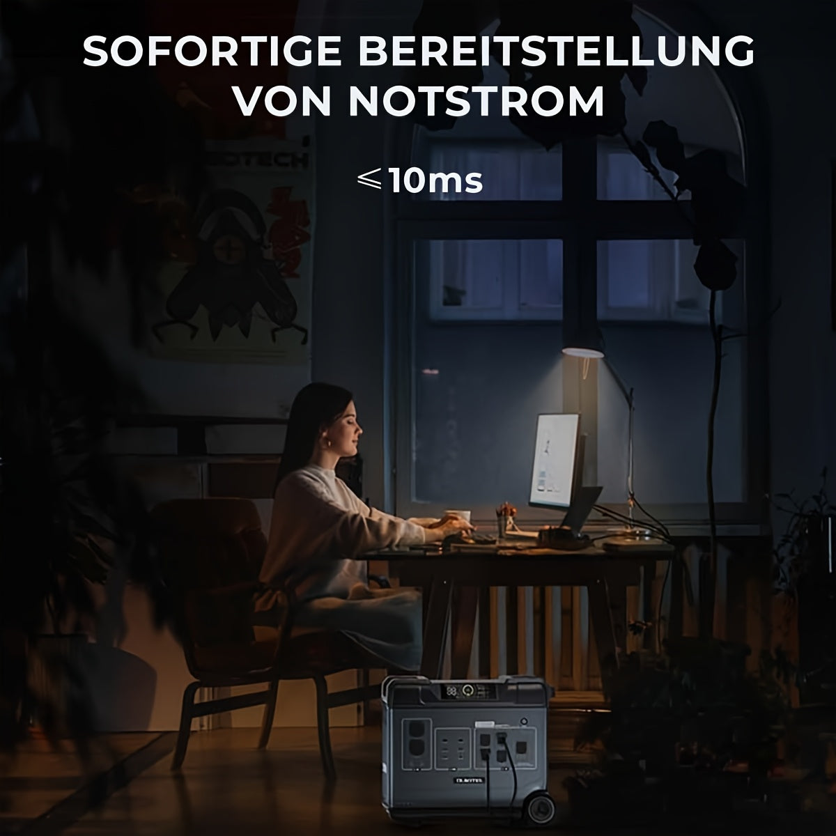 OUKITEL 1024Wh/5120Wh/5120Wh P1000PLUS/P5000/P5000PRO Power Station, Solar Generator with LiFePO4 Battery, 1000W/2200W/4000W AC Ports, Multiple Interfaces, Fast Charging Solar Generator for Camping&Outdoor Charging Station, T