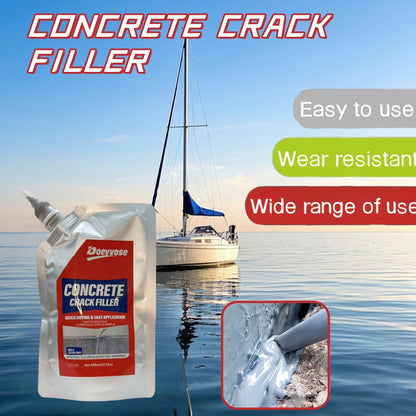 Marine Waterproof Coating for Repairing Concrete Cracks And Patches. It Dries Quickly, Is User-Friendly, And Durable, Making It Ideal for Boat Repairs And Waterproofing. Compatible Tools Are Available for Easy Application, wi