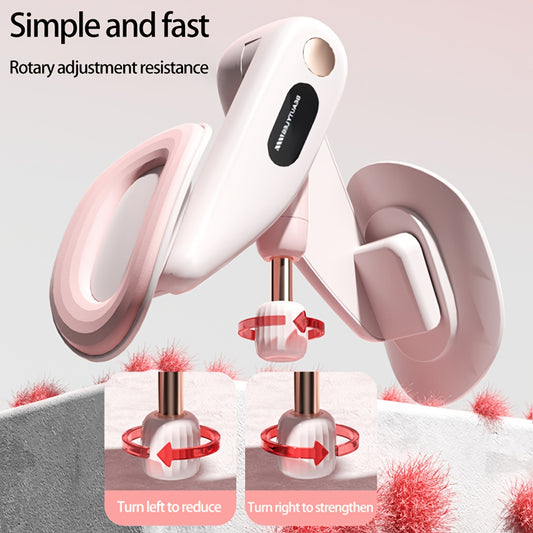 1pc Adjustable Leg Trainer & Butt Shaper - Ergonomic Arm Support Muscle Toner for Thighs & Glutes, Non-Electric Home Gym Equipment with Sturdy Base, Red/White/Green, Fitness Accessory, Sleek Design, Secure Strap Feature, Stre