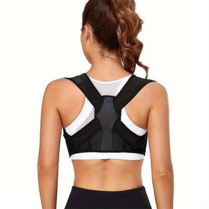 Posture Brace for Women And Men, Adjustable Upper Back Brace for Clavicle Support And Relax for Neck, Shoulder, And Upper Back