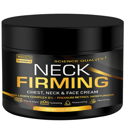 50ml Neck Firming Cream Use On Saggy Or Turkey Neck, Tightener - Collagen & Retinol Skin Tightening Cream - Moisturizer For Neck & Décolleté