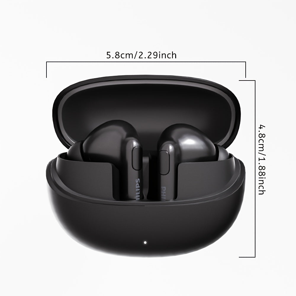 2025 New for philips Wireless Earbuds | Wireless Stereo, Newly upgraded V6.0, Long Standby, Noise-Canceling, Comfortable Wear | Universal Fit, Latest Model