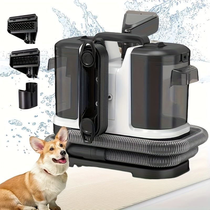 Spot Cleaner 500W 12Kpa Handheld Carpet Cleaner for Sofa Curtain Spray Suction Integrated Machine Household Clean Machine