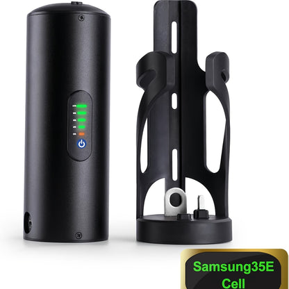 36V 10.5Ah High-Capacity E- Battery with Port & Lock - Compatible with 250W/350W/500W Motors, Bafang BBS01 System, 800-Cycle Life, 5-Year, Lightweight & Durable Aluminum Housing, 20A Fast, Compatible with Front/Rear Wheel Mot