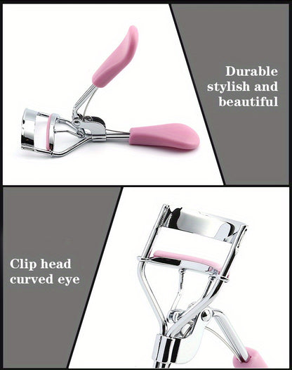 1pc Eyelash Curler, Cosmetic Makeup Tools Clip Lash Curler, Lash Lift Tool, Natural Eyelash Curls, Long Lasting, Fits All Eye Shapes, For Women Curled Eyelashes