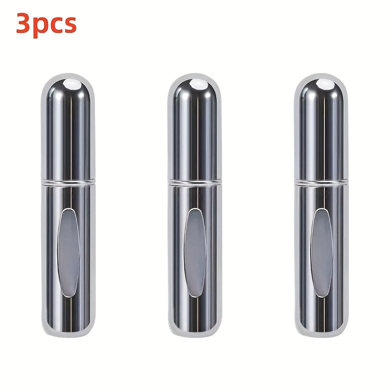 For Mini Portable Refillable Perfume Atomizer - Aluminum Mist Spray Bottle for Travel, Multi-Color Options, Fragrance-Free (Bubble-Free), Refillable Perfume Bottle|Compact Design|Aluminum Atomizer, Perfume Bottl