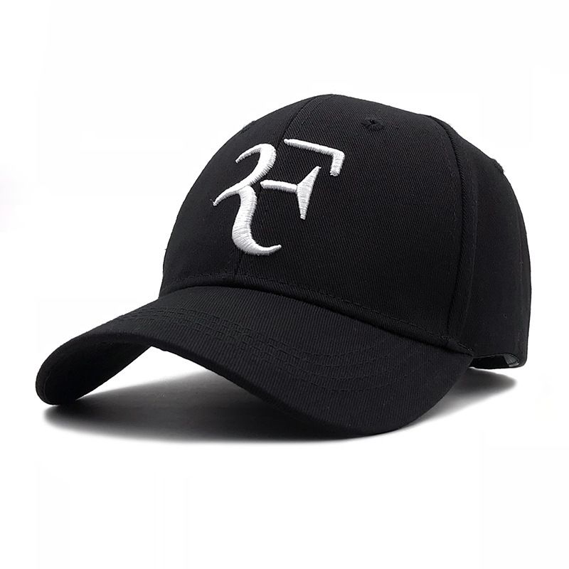 Fashion European And American F Letter Embroidery Baseball Cap Tennis Star  Sports Peaked Cap Simple For Men And Women