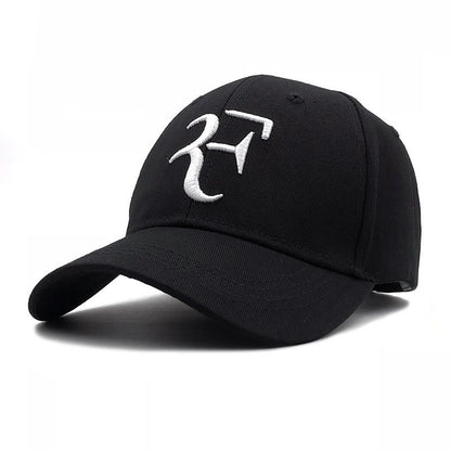 Fashion European And American F Letter Embroidery Baseball Cap Tennis Star  Sports Peaked Cap Simple For Men And Women