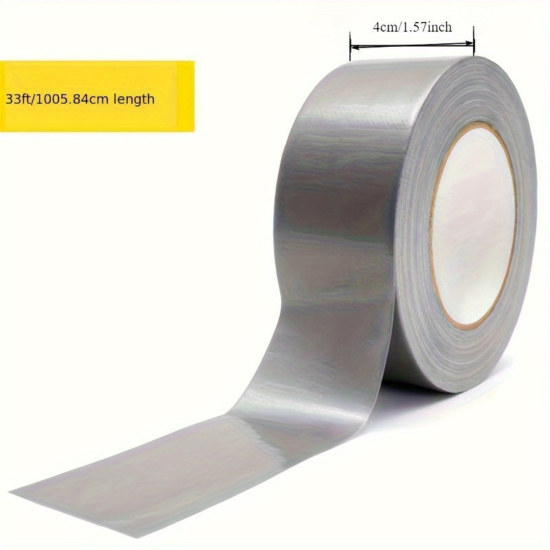 2roll Heavy-Duty Waterproof PVC Duct Tape - 10 Mil, Professional-Grade, Ideal for Multi-Purpose Repairs in Auto Shops, Restaurants & Hotels (40mm X 10m)