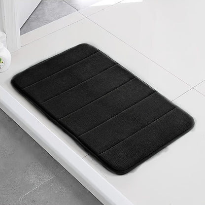 1pc Soft and Comfortable Bathroom Memory Foam Mat with Quick Absorption and Anti-Slip Properties, Bathroom Decor, Bathroom decorations, bath rug, kitchen Area Rugs, Laundry, bedrooom, shower, indoor mat