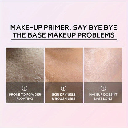Transparent Makeup Primer 30g/ 1.06 Oz Pre Makeup Moisturizing Base Cream Pores Invisible Color Rendering Hydrating Smooth Skin With Squalane Vitamin E And Jojoba Seed Oil Long Lasting Makeup Contain Plant Squalane