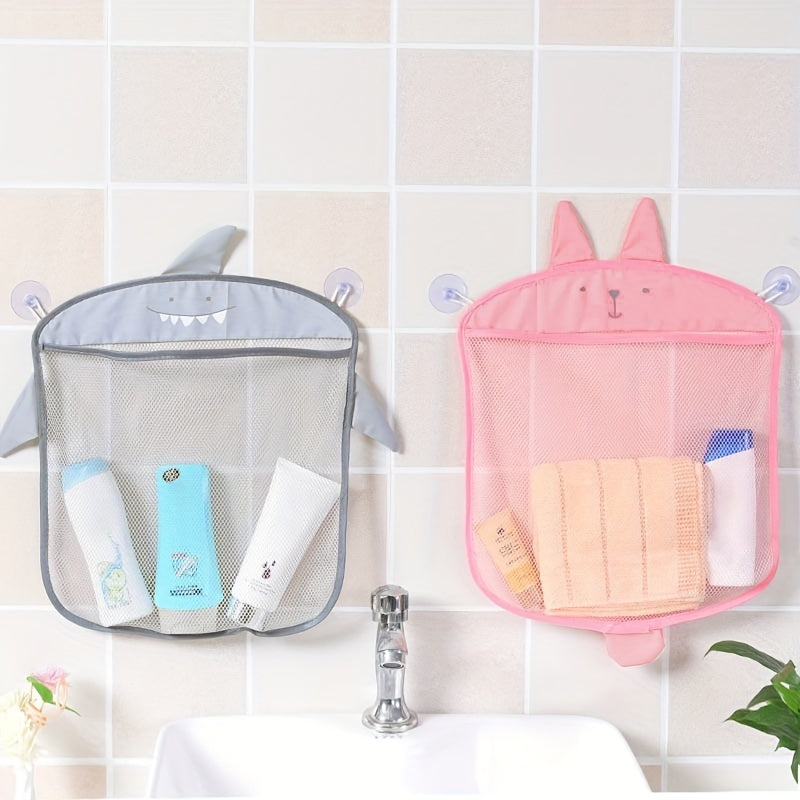 1pc Water Toy Storage Bag, Drain And Breathable Toy Drying Bag, Bathroom Storage Bag