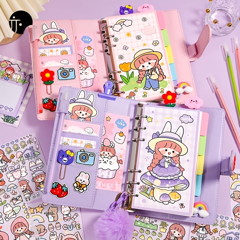 1pc Ziyi Miss AKI Journal Cute Notebook Planner With Free Stickers