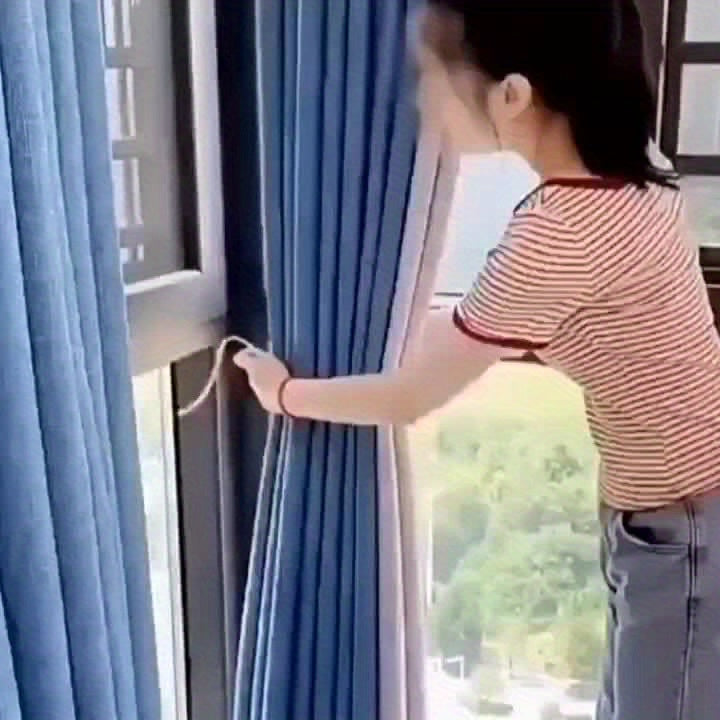 2pcs Large Modern Magnetic Curtain Tiebacks - Elegant Pearl Design, Easy-to-Use, Stylish Window Treatment Holdbacks for Home Decor, Curtains for Living Room