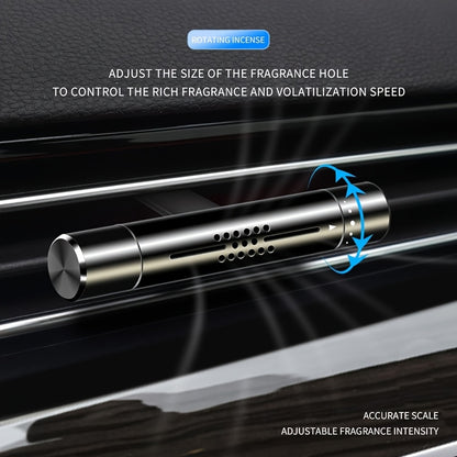 4-Pack Aromatherapy Car Air Freshener Sticks, Essential Oil Diffuser, Long-Lasting Fragrance, Compressed Scent Tablet, Incense Stick for Vehicle Interior, Home & Office Use