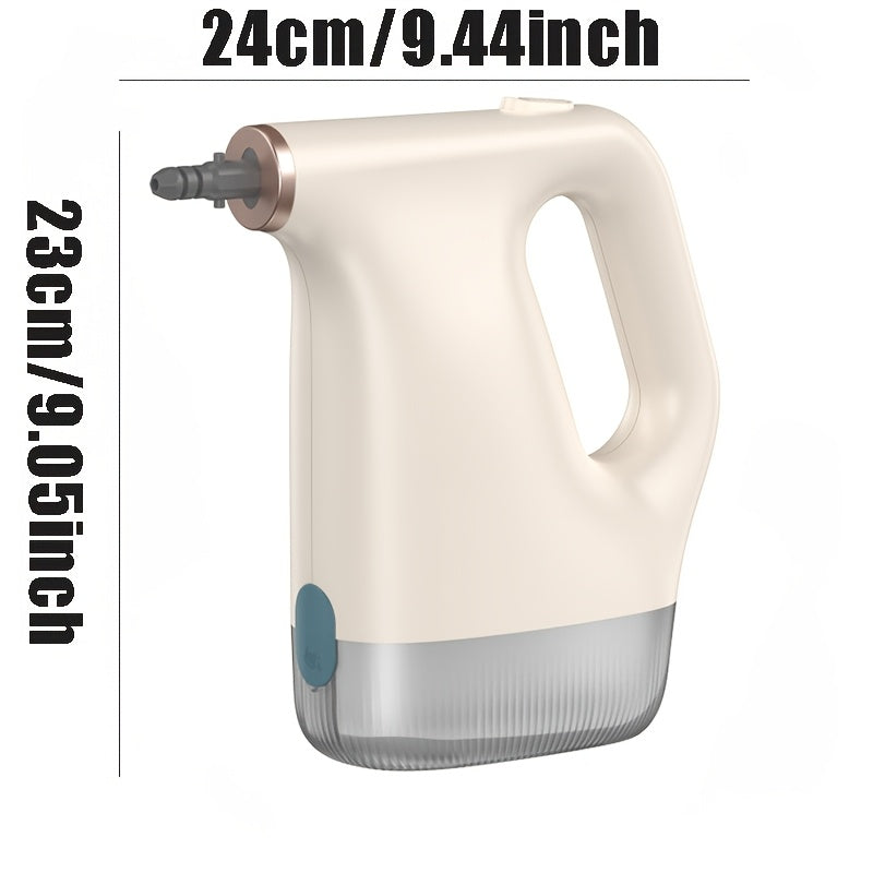 Portable high power handheld steam cleaner, 1300W adjustable temperature and pressure - capacity, maximum temperature 100°C, wide range of cleaning accessories, kitchen, bathroom, furniture and car multi-functional cleaning