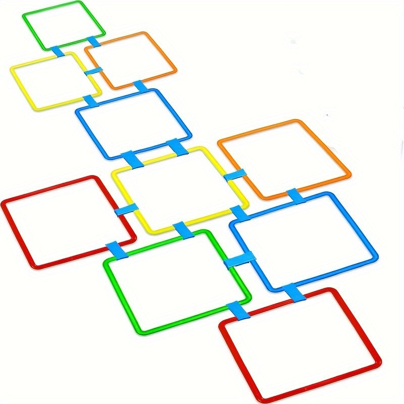 20pcs/10pcs Durable PP Plastic Bounce Sensory Game Set - Multiplayer Outdoor Recreation for Quick Reaction Agility Improvement, Backyard Yard Activity, Mixed Color