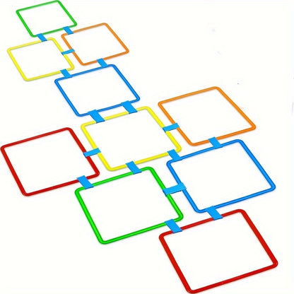 20pcs/10pcs Durable PP Plastic Bounce Sensory Game Set - Multiplayer Outdoor Recreation for Quick Reaction Agility Improvement, Backyard Yard Activity, Mixed Color