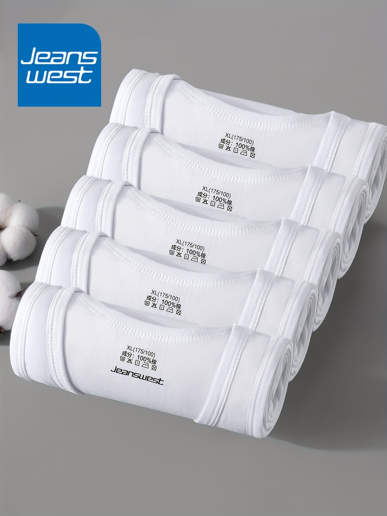 JEANSWEST 5pcs Men'S Tank Tops - Slim Fit Solid Color V-Neck T-Shirts, Breathable Stretch Fabric, Casual & Comfortable for Casual Attire, Solid Color Tank Tops | Vneck Tank Tops | Stretchy Fabric