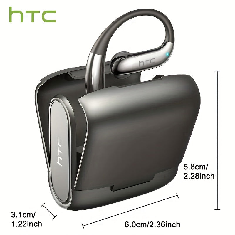 HTC NE23 AI Wireless Translation Earbuds Supports Real-Time Translation Between 135 Languages, Featuring Extended Battery Life, Comfortable Fit And High-Definition Noise Cancellation. Suitable for All Scenarios Including Spor