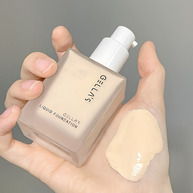 Moisturizing Liquid Foundation Creamy Skin Long Lasting Soft Misty Version Full Coverage Even Skin Tone Foundation Cream