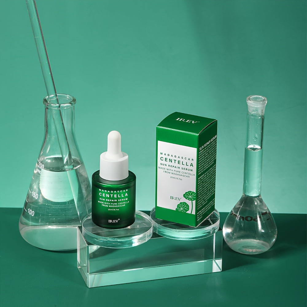 Centella Asiatica Hydrating Serum 20ml, Alcohol-Free, Fragrance-Free for All Skin Types, Moisturizing Facial Care