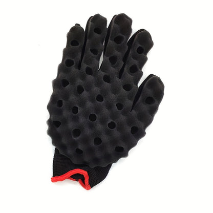 Afro Twist Hair Comb Twist Wave Barber Tool Twist Brush Curl Comb Twist Hair Sponge Twist Wave Curl Brush Comb Twist Hair Coils Comb for Natural Hair Perm comb set, sponge shaped comb, steel needle insertion comb, curling glo