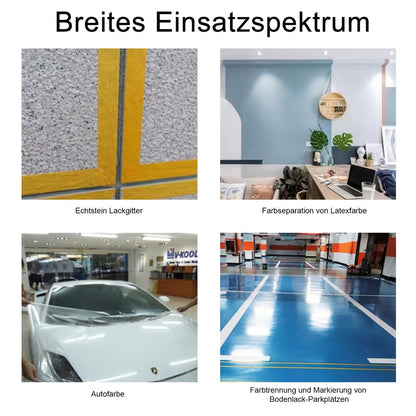 20pcs Orange Painter's Tape, 30mm x 50m - Removable Adhesive for Walls, Automotive, and Home Decoration, No Solvents Needed, Strong Bonding for Concrete Surfaces, Wall Adhesive | Consistent Width | Strong Adhesive