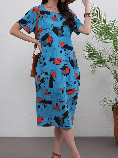 Graceful Linen Dress