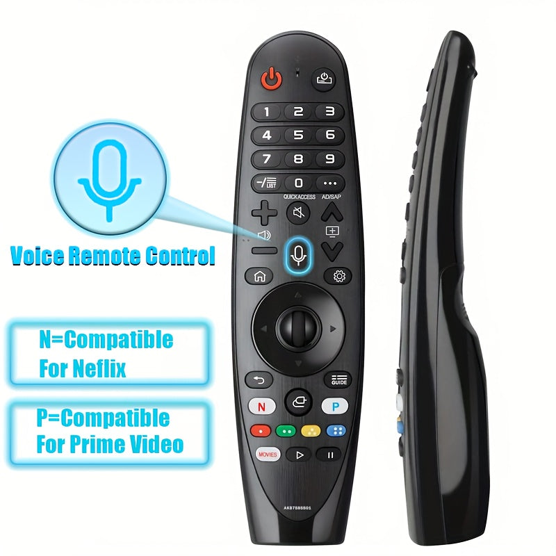 Voice Magic Replacement for LG-Smart-TV-Remote, AN-MR20GA for LG Smart TV Magic Remote, with Voice Recognition and Pointer Function, Voicecontrolled Remote, Smart Home Device, Sleek Remote Design, Modern Tv Controller, Reliab