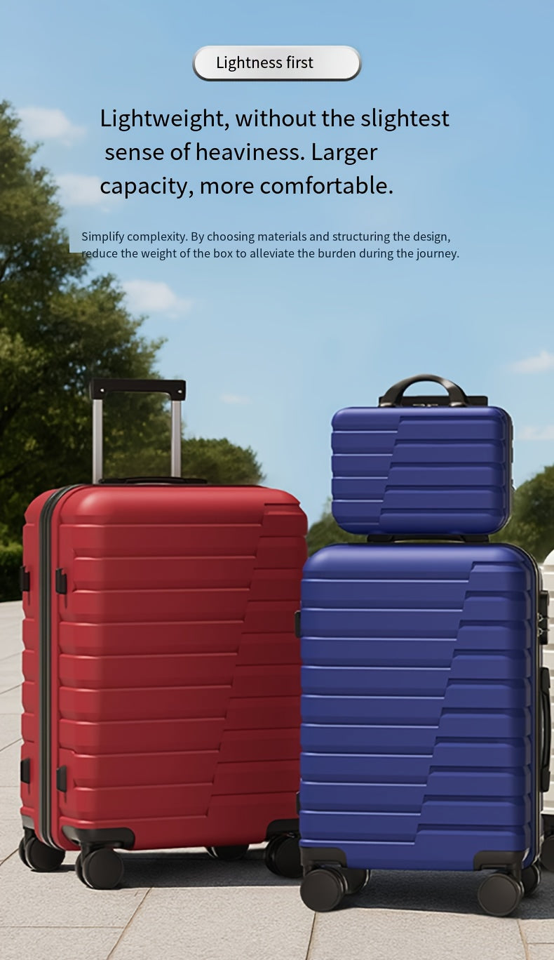 3pcs Set 20inch Travel Suitcase +Travel Bags+Toilet bag New Model Luggage Bag Durable and Suitcases Carry on Luggage, Luggage for Travel, Luggage Set, Luggage for Women, Luggage Set for Women, Expandable Carrier Set, Travel S