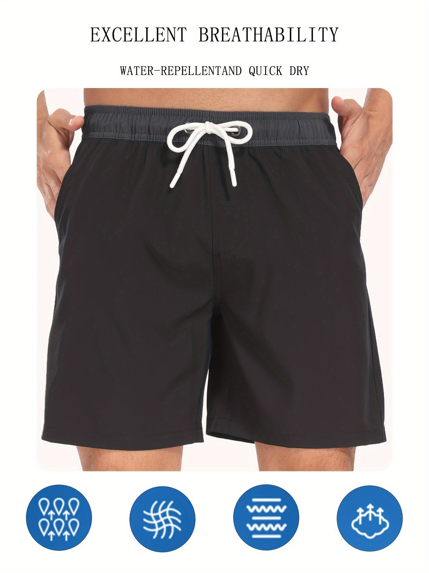 Men'S Quick-Dry Beach Shorts