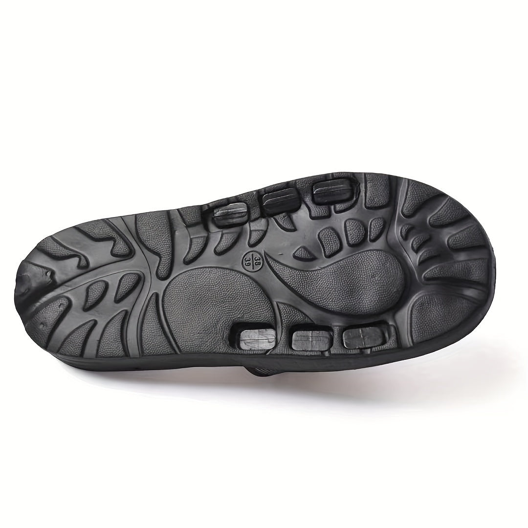 Massage Slippers Polka Dot Japanese Rotating Health Massage Slippers Acupoint Health Care Foot Health Slippers, Open Toe Non-Slip Massage Shoes Reflex Foot