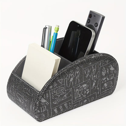 Organizer For 5 Remote Controls, Desktop Organizer For Office, Bedside Table Organizer, Makeup Organizer For Vanity