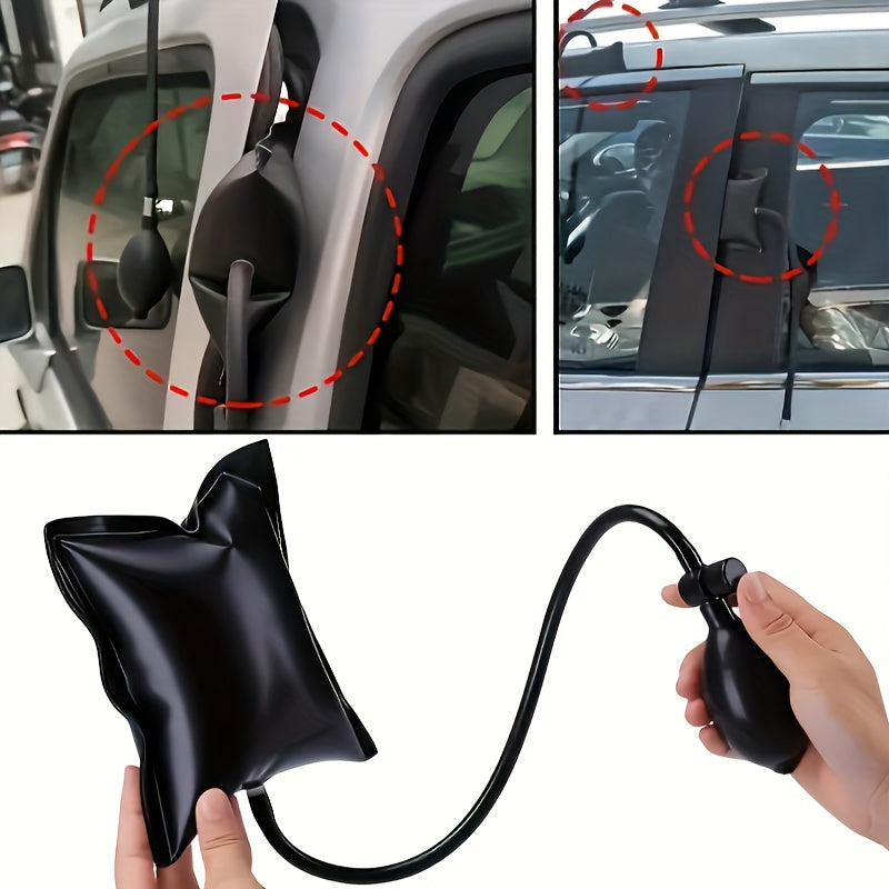 Kit completo de ferramentas para reparação automóvel: airbag insuflável, bomba de ar, ferramenta de desbloqueio de emergência e muito mais - prepare o seu carro para qualquer situação!