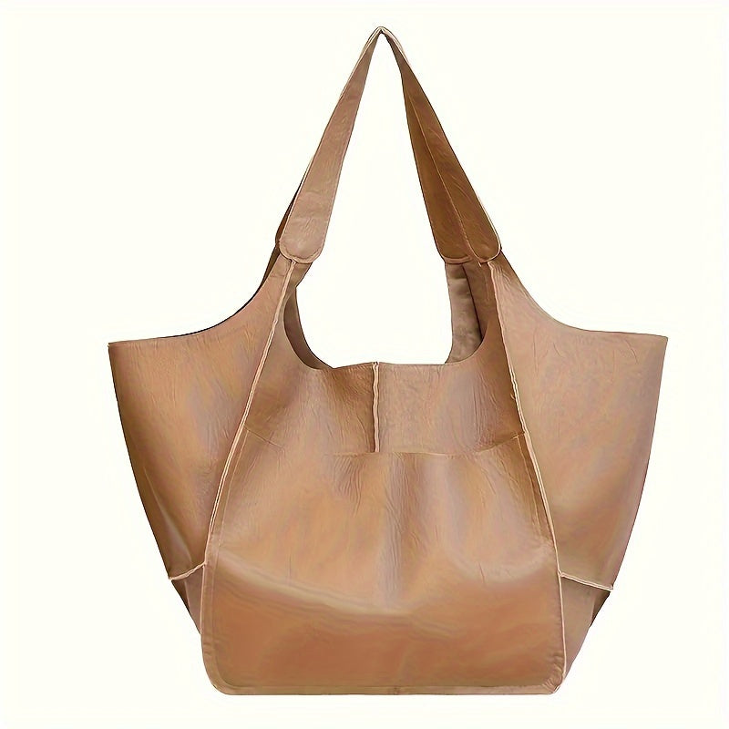 New Simple Women's       Large Capacity Tote for Shopping and Daily Commuting